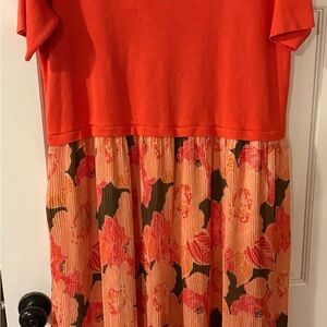Les Serein Vonda Mixed Media Dress Size 3X